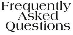 Frequently Asked Questions