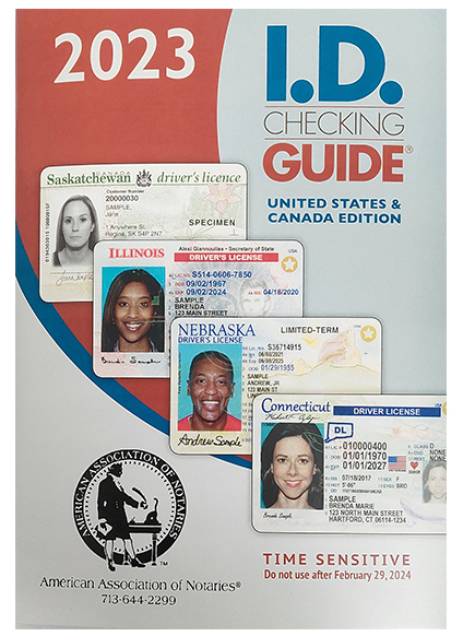 Notary ID Checking Guide 2023 Edition for Florida Notaries