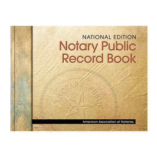 Florida Notary Public Record Book (Journal) - Stone Cover