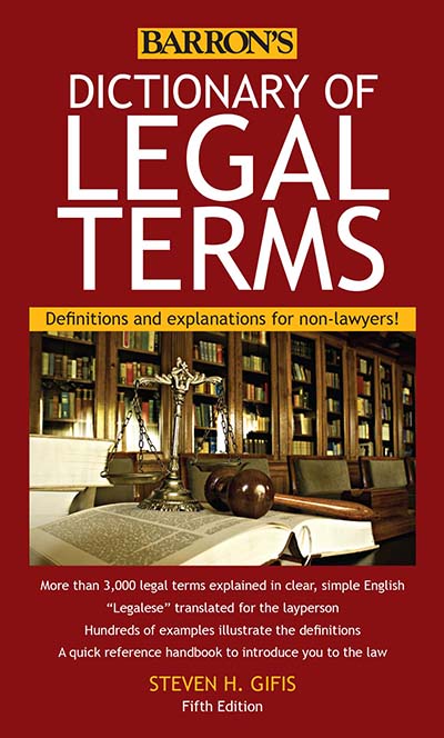Dictionary of Legal Terms for Florida Notaries