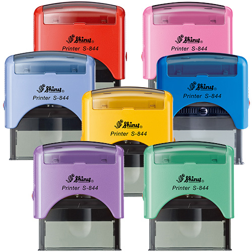 Florida Notary Stamp - Shiny S844 Notary Stamp Self-inking (Rectangular) -S844