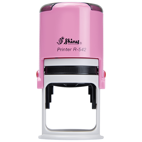 This elegant pink Florida notary stamp is made for notaries who like to produce round notary stamp impressions similar to a notary embosser's raised-letter seal impressions, but with less effort. The stamp base enables the notary to position the notary stamp impressions with an accuracy and guarantees the best imprint quality. With simple, gentle pressure, you can easily produce thousands of sharp round Florida notary stamp impressions without the need of an ink pad or re-inking. Available in four case colors and five ink colors. To order extra ink pads, select item # FL960; to order additional ink refill bottles select item # FL955.